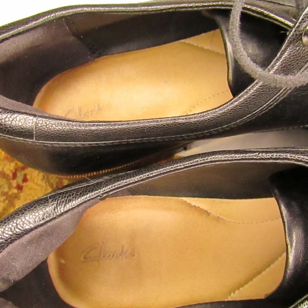 Clarks Tilden Cap or Clarks Whiddon Cap toe Oxford shoes